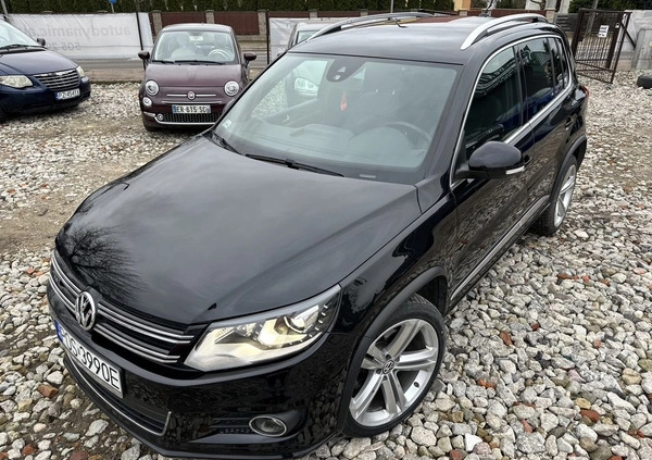 Volkswagen Tiguan cena 66500 przebieg: 112000, rok produkcji 2014 z Mieroszów małe 704